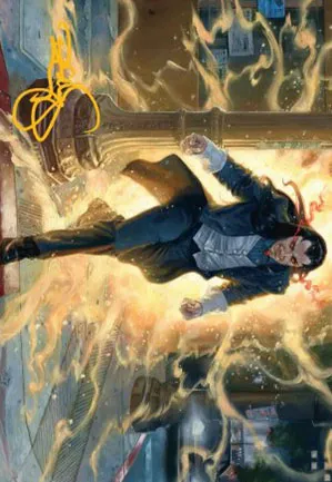 Morlun, dévoreur d'araignées - Illustration