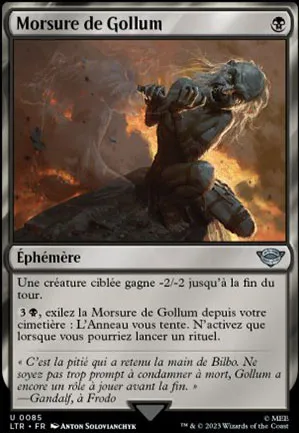 Morsure de Gollum