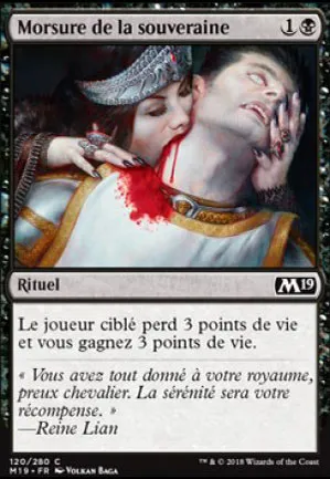 Morsure de la souveraine