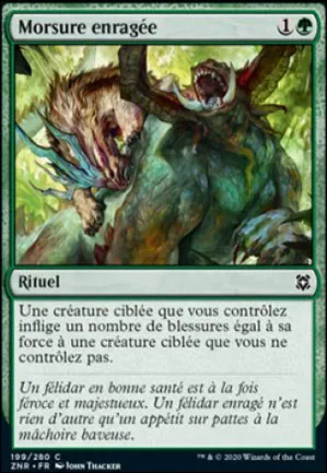 Morsure enragée