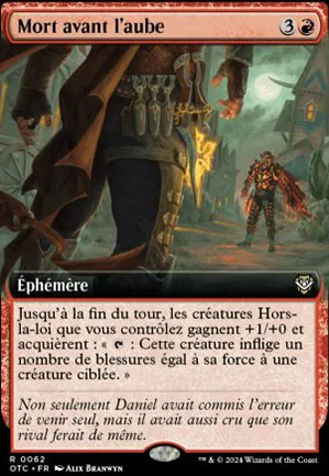 Mort avant l'aube