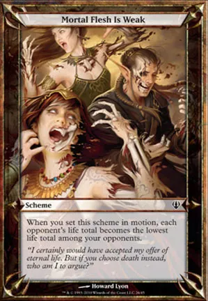 Mortal Flesh Is Weak
