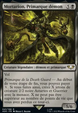 Mortarion, Primarque démon