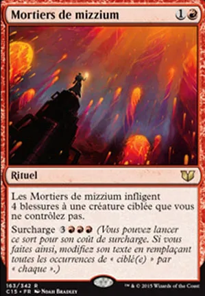 Mortiers de mizzium