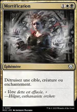 Mortification