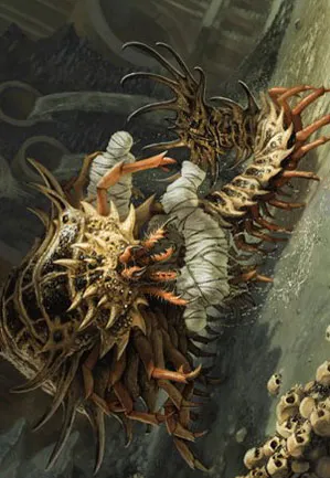 Mortipède de ferme à putréfaction - Illustration