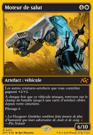 Moteur de salut