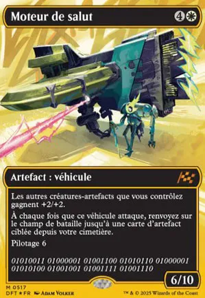 Moteur de salut