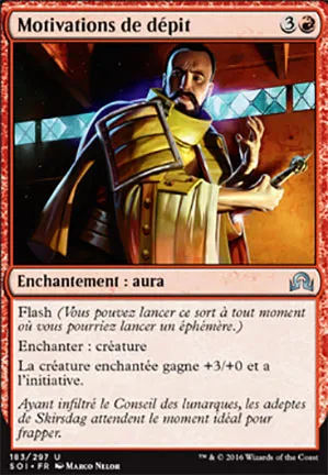 Motivations de dépit