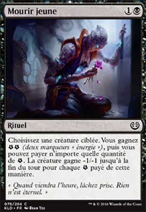 Mourir jeune