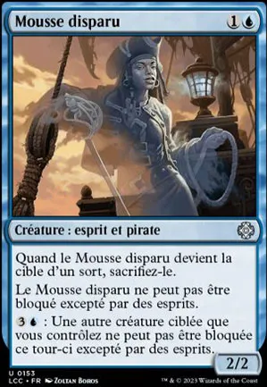 Mousse disparu