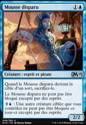 Mousse disparu