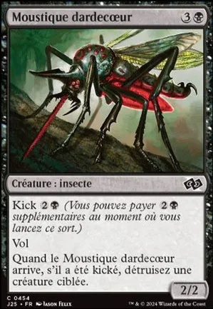 Moustique dardecœur