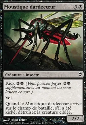 Moustique dardecœur