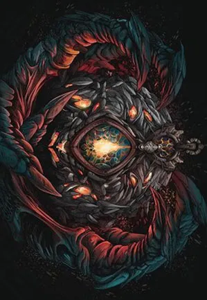 Mox de jaspe - Illustration