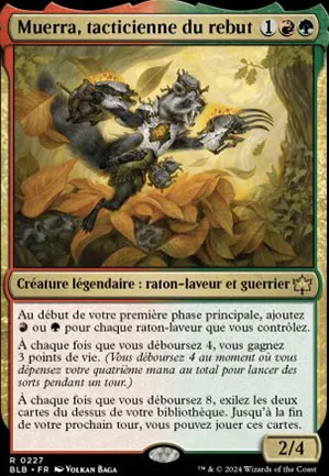 Muerra, tacticienne du rebut