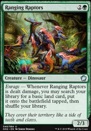 Multitude de raptors