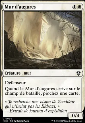 Mur d'augures