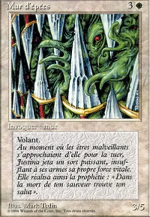 Mur d'épées