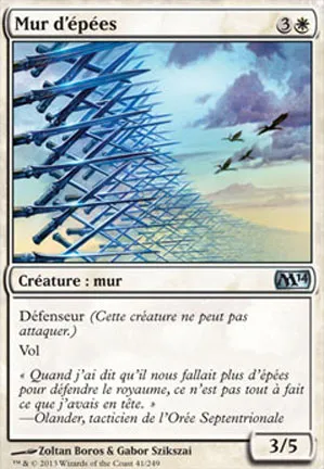 Mur d'épées
