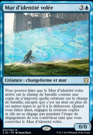Mur d'identité volée