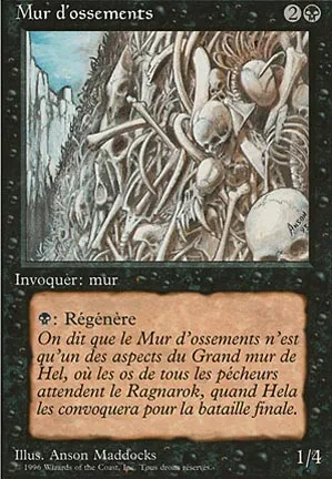 Mur d'ossements