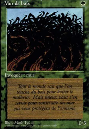 Mur de bois