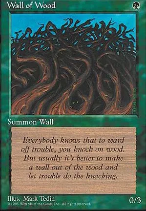 Mur de bois