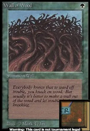 Mur de bois