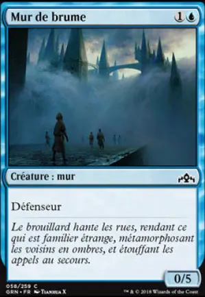 Mur de brume