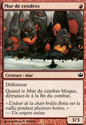 Mur de cendres