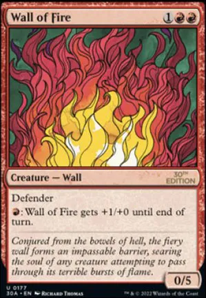 Mur de feu