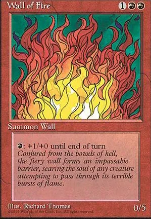 Mur de feu