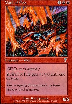 Mur de feu