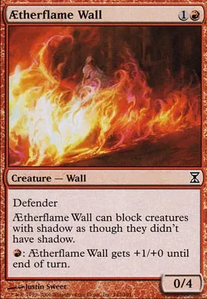 Mur de flammes æthériques