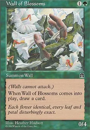 Mur de fleurs