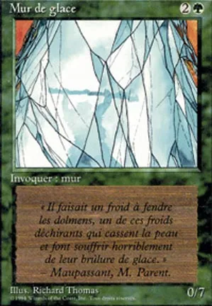 Mur de glace