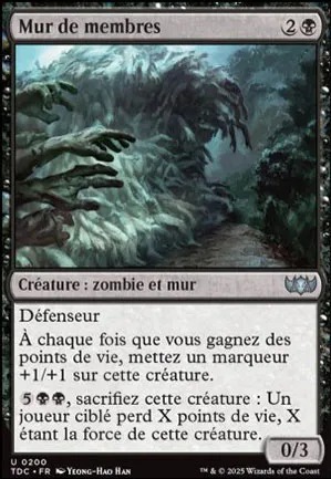Mur de membres