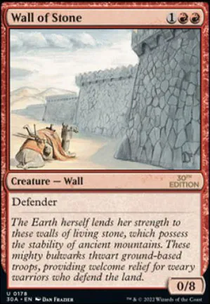 Mur de pierre