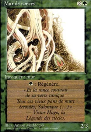 Mur de ronces