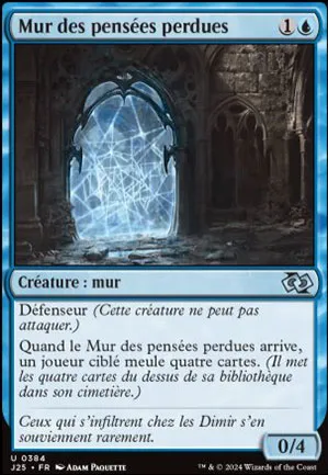 Mur des pensées perdues