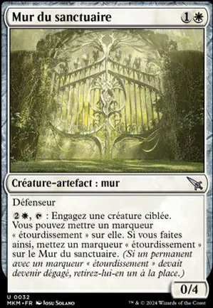 Mur du sanctuaire