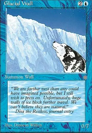 Mur glaciaire