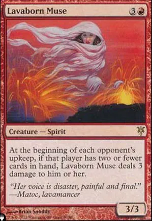 Muse née de la lave