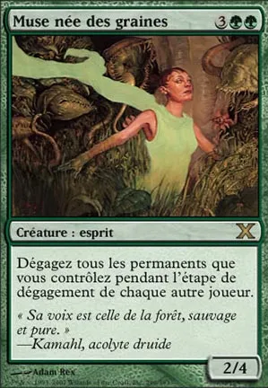 Muse née des graines