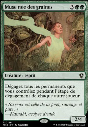 Muse née des graines