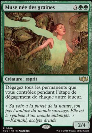 Muse née des graines