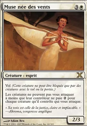 Muse née des vents