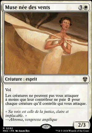 Muse née des vents