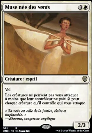 Muse née des vents